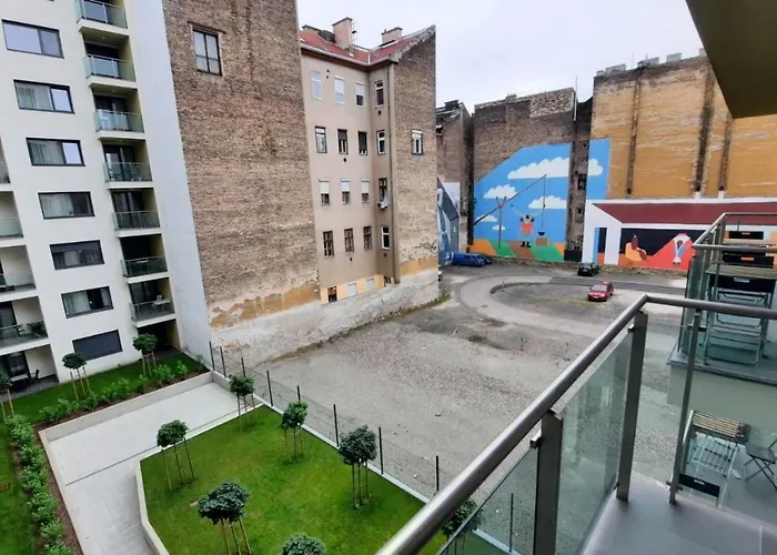 Apartament Bpr Space Grey With Balcony Budapesta